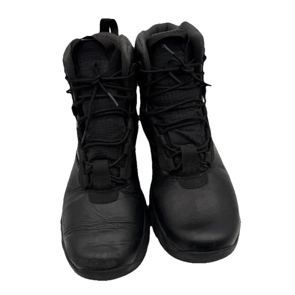 Under Armour UA Stellar G2 Tactical‎ Boots Black Slip Resistant Men 11.5 * Read